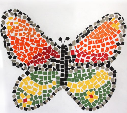 mosaic craft for kids