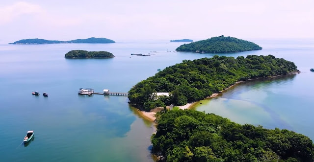 Pirate archipelago Ha Tien has 16 islands in total