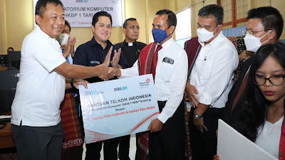 Telkom Hadirkan Digitalisasi Pendidikan di Tarutung, Sumatera Utara