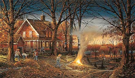 Terry Redlin Autumn Evening