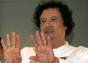 gaddafi dead