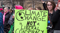 "The perceived liberal skew of climate change was greater than the perceived conservative skew of immigration, national debt and defense" (Photo Credit: Mark Dixon) Click to Enlarge.