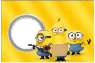 Minions Movie Free Printable Invitations, Labels or Cards.