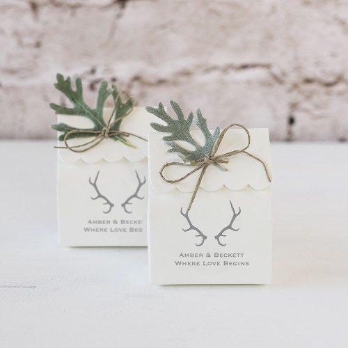 Planning your winter wedding? Check out these Winter Wonderland Wedding Favor Ideas from www.abrideonabudget.com.