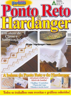 Revista: Ponto reto & Hardanger [Portugués]