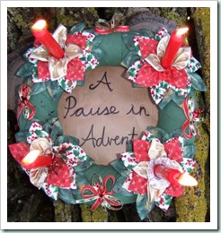 Pause in Advent Logo from Floss