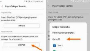 Cara Memindahkan Kontak Ke HP Baru