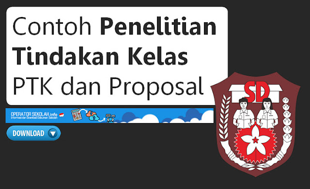 Proposal PTK SD Lengkap Terbaru Tahun 2017  Operator Sekolah