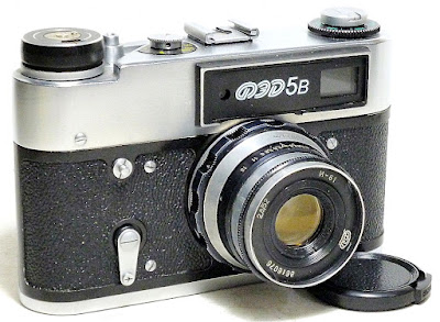 Fed 5B 35mm Rangefinder Film Camera Kit #772 1