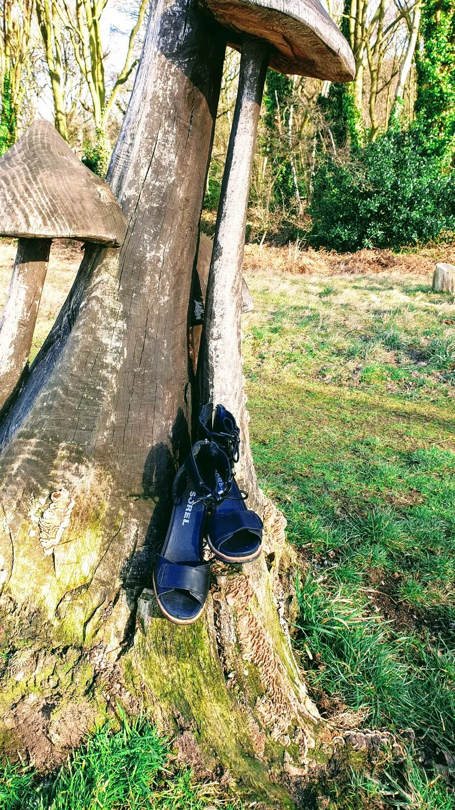 Navy Marks & Spencer Dress And Summer Sandals 2019