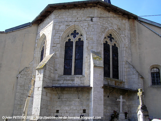 HOUDREVILLE (54) - L'église paroissiale Saint-Epvre 