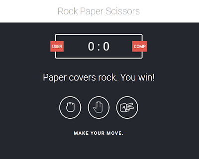 Rock Paper Scissors Game Using JavaScript