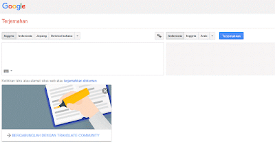Google Terjemah Online