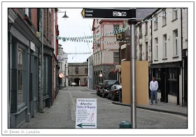 Looking West in Caernarfon