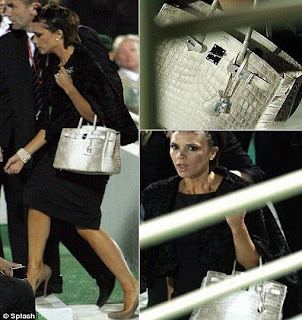 £80,000 Diamond-Studded Birkin Bag of Victoria Beckham