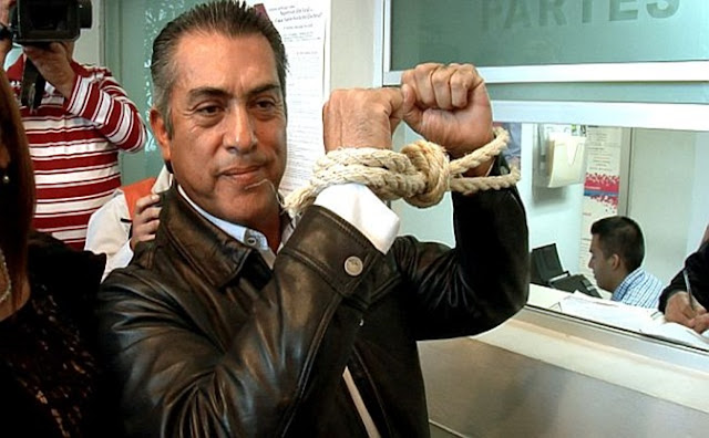 El Bronco, lazo, soga