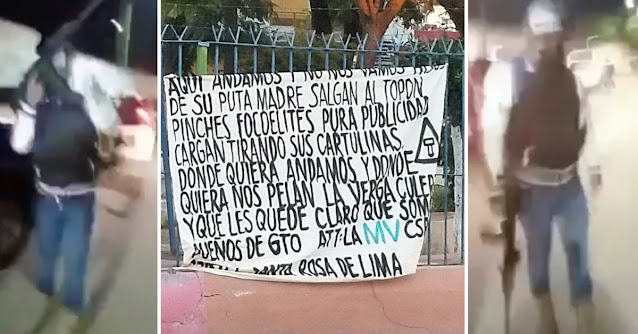 Video: "Puro Marro "Sicarios del CDSRL deambulan por las calles gritando el nombre de su ex líder desatando pánico y balaceras "aquí andamos y no nos vamos