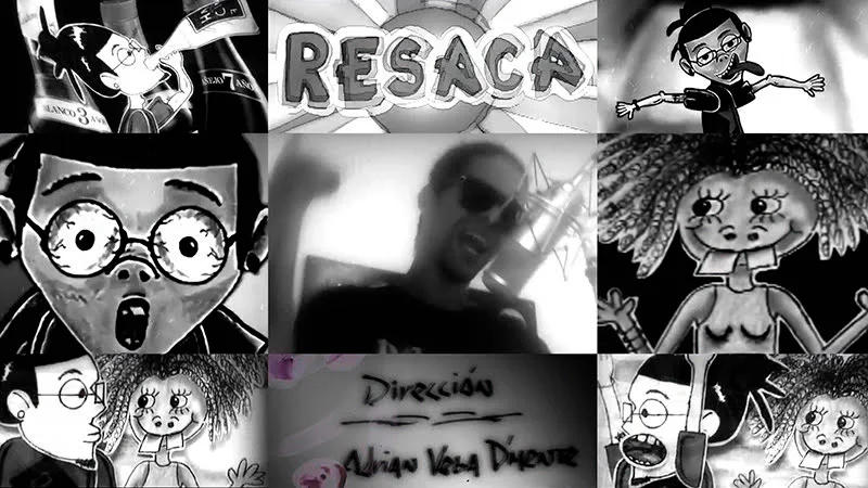 D'Mente - ¨Resaca Remix¨ - Videoclip Animado - Dirección: Adrián Vega. Portal del Vídeo Clip Cubano