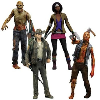 Bonecos Walking Dead para decorar ambientes.