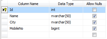 DATABASE TABLE