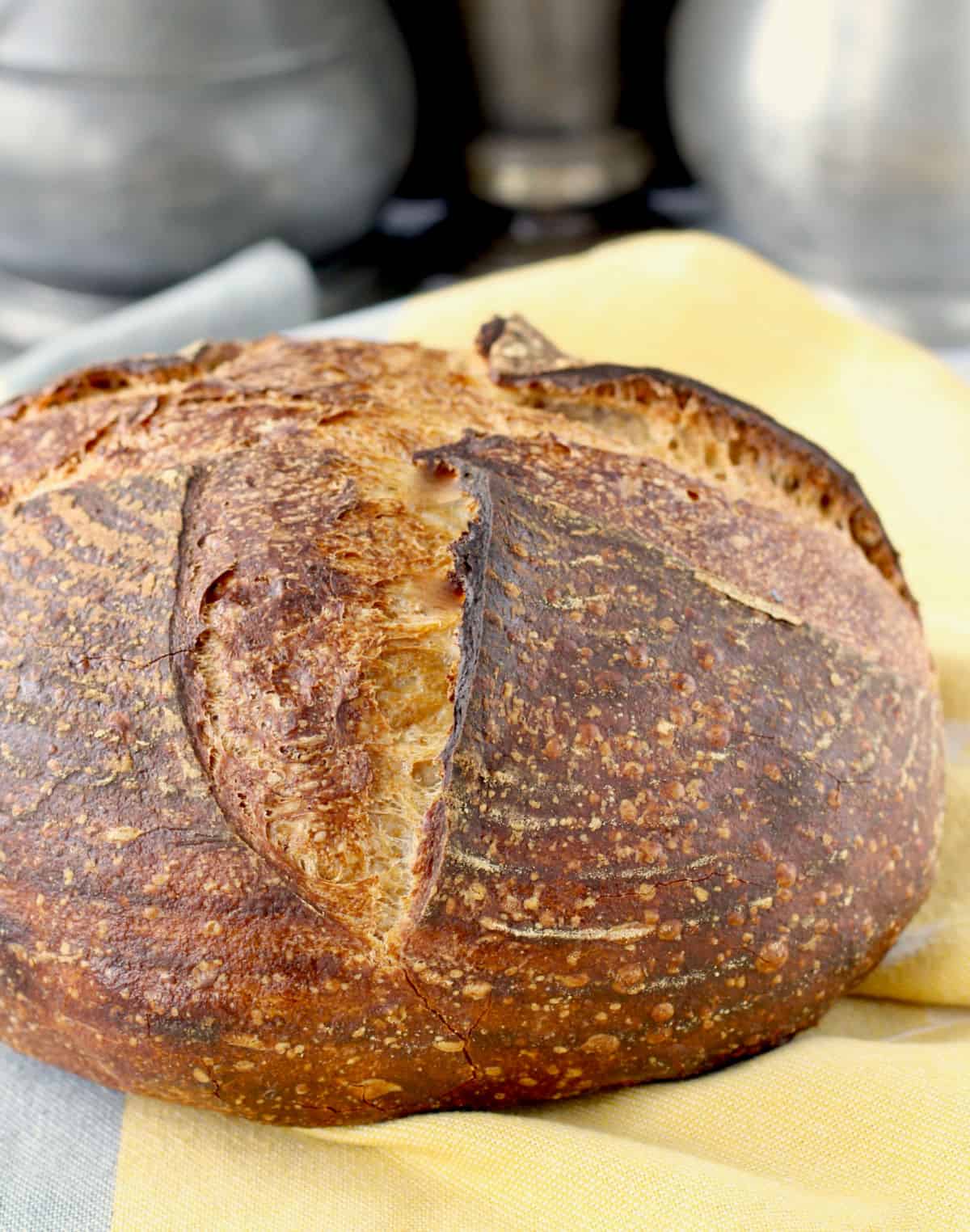 Braided Black-and-White Pumpernickel and Rye Loaf - Artisan Bread in Five  Minutes a Day