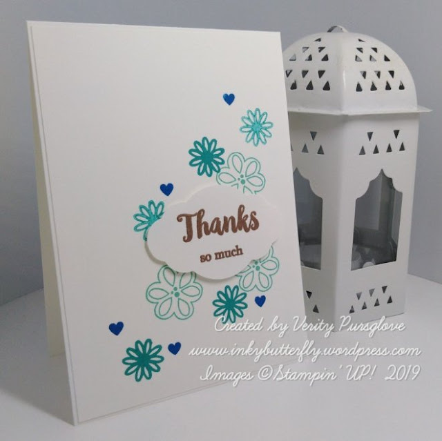 A Big Thank You Stampin Up