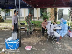 TNI Ikut Donor Darah Sukarela Guna Bantu Ketersediaan Darah di PMI
