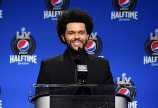 While The Weeknd has been stingy with the details of his game day performance during his press conference he revealed he will tone down the sometimes bloody year-long after-hours storyline.