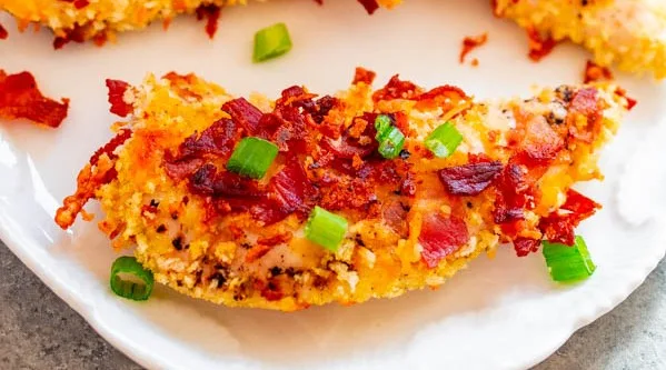 BAKED BACON CHEDDAR CHICKEN TENDERS RECIPES