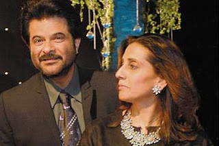 Anil Kapoor  and  wife Sunita Kapoor