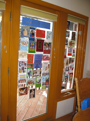 Christmas Card Display