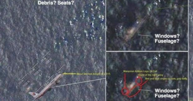 #MH370: LAGI GAMBAR YANG LEBIH JELAS DIDAKWA PENEMUAN 