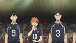 ハイキュー!! アニメ 2期17話 | 日向翔陽 影山飛雄 東峰旭 | HAIKYU!! Karasuno vs Wakutani minami