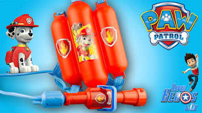 paw patrol water blaster pat patrouille jouet