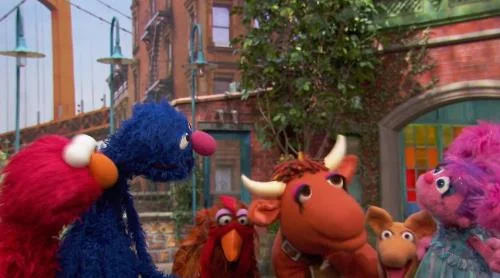 Sesame Street Episode 4605 Funny Farm. Today on Sesame Street, Grover throws a party for the farm animals. Elmo and Abby Cadabby also want to join the party.