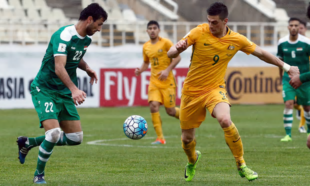 Irak sacó un empate ante Australia en la eliminatoria Rusia 2018 en Asia