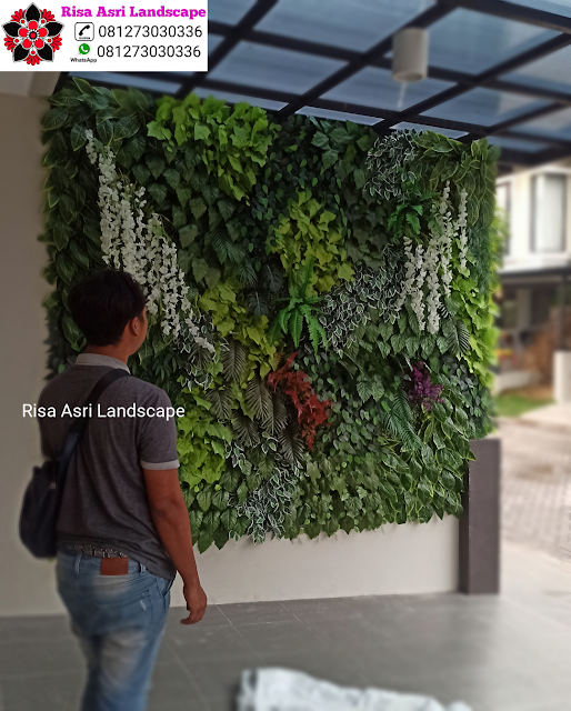 Desain Contoh Gambar Taman Vertikal Taman Dinding / Vertical Garden Living Wall Art Green Garden Dan Artifisial Plant Vertical Garden Sintetis Green Wall