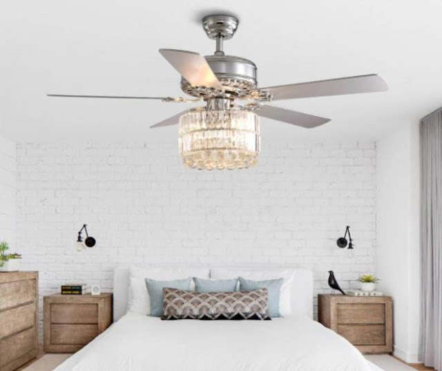 When it comes to lighting, a ceiling fan with light has you covered