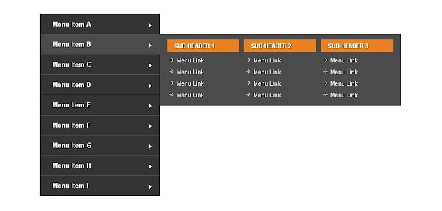 jQuery Mega Vertical Sidebar Menu Preview jQuery Mega Vertical Sidebar Menu Preview