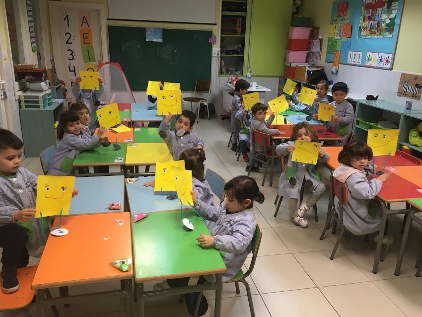 UN CUADRADO EN 1º DE INFANTIL