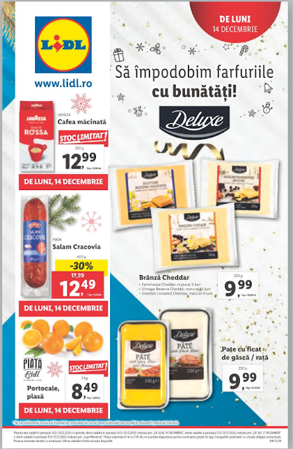 LIDL catalog brosura  14-20.12 2020