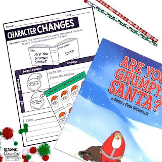 Are you looking for a fun Christmas read aloud? Students will LOVE the book "Are You Grumpy Santa?" and the engaging FREE reading response activity from The Reading Roundup.