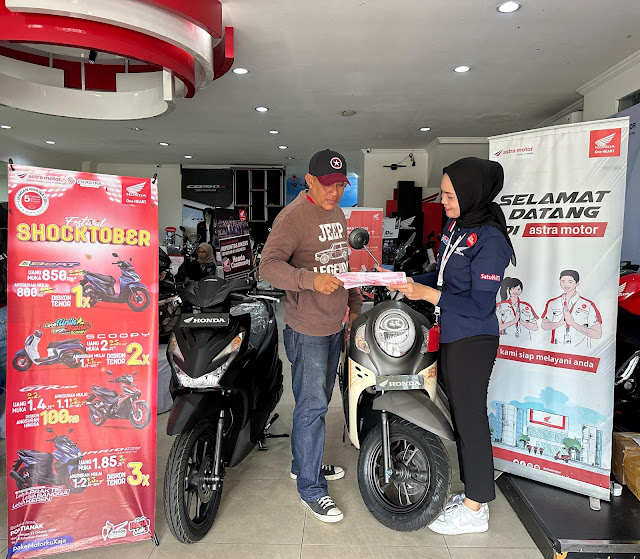 Promo Shocktober Astra Motor Kalbar Buat Konsumen Shak Shik Shock