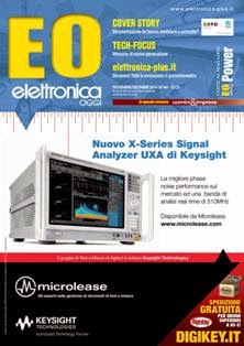 Elettronica Oggi 441 - Novembre & Dicembre 2014 | ISSN 0391-6391 | TRUE PDF | Mensile | Professionisti | Elettronica
Elettronica Oggi offre una visione a 360° del mondo delle tecnologie elettroniche. La rivista fornisce a ingegneri, manager tecnici e progettisti informazioni tempestive e approfondite che interessano tutti i settori dell’elettronica professionale - microprocessori, IC analogici e digitali, logiche programmabili, potenza, interconnessioni e packaging, strumentazione T&M e software EDA. La rivista è distribuita in abbonamento e con mailing list a una lista di distribuzione aggiornata e qualificata.