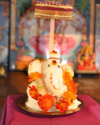 Rice flour Ganesha