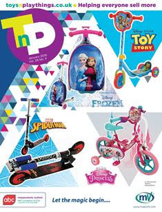 TnP Toys n Playthings 38-04 - January 2019 | CBR 96 dpi | Mensile | Professionisti | Distribuzione | Retail | Marketing | Giocattoli
TnP Toys n Playthings is the market leading UK toy trade magazine.
Here at TnP Toys n Playthings, we are committed to delivering a fresh and exciting magazine which everyone connected with the toy trade wants to read, and which gets people talking.