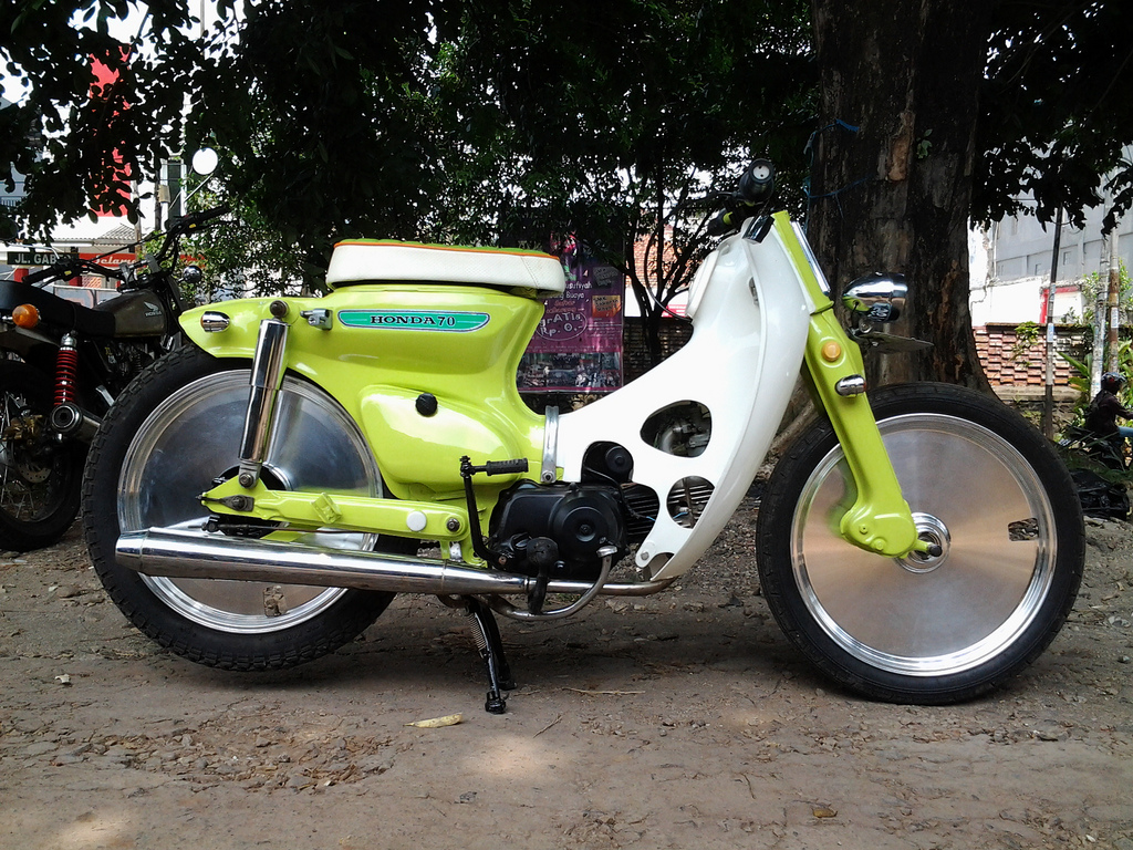 Modifikasi Jap Style C70  Modifikasi Motor Japstyle Terbaru