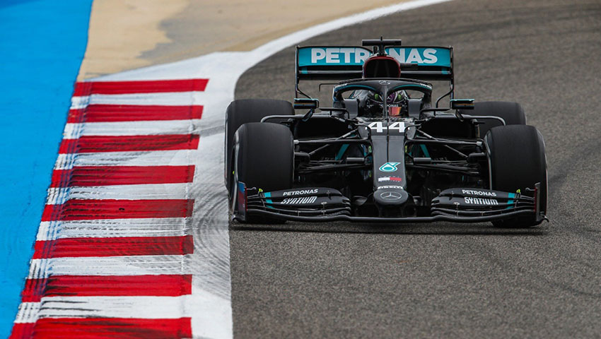 Fórmula 1: Lewis Hamilton lidera en la FP1 de Bahréin y Pérez es 3°