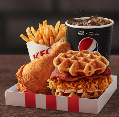 Harga KFC Zinger Waffle Burger