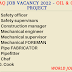 Iraq job Vacancy 2022 - Oil & Gas Project